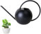 LPAMABA Annaffiatoio da 400 ml, Annaffiatoio per Interni, Annaffiatoi Piccoli, Annaffiatoio in Acciaio Inossidabile, Mini Annaffiatoio per Bonsai per Piante da Interno (Nero)