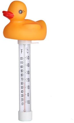 Wizoowip Tier-Badewannen-Thermometer-Design, Baby-Bade-Ente, leicht ablesbare Badewanne, schwimmende Schwimmbad-Wassertemperaturanzeige Zufällig