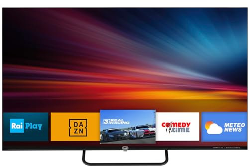 Trevi - Smart TV LTV 4302 SMART con Android 12 Snow Cone, schermo LED 43