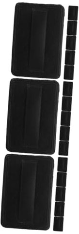 FOMIYES 18 Stück Kristall Samt Puderquaste Puder Make Up Beauty Puffs Power Puff Make Up Puffs Für Puder Make Up Pad Puderquasten Für Loses Puder Make Up Puff Pu Leder +