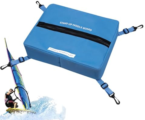 Bolsa de almacenamiento aislada para tabla de remo, bolsa de cubierta de kayak, cierre de cremallera, contenedor de tela Oxford, enfriador térmico con correas ajustables, cremallera impermeable para