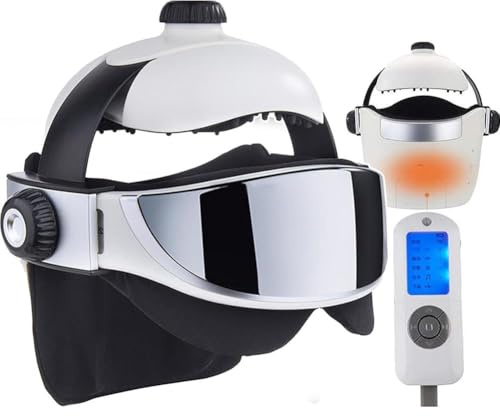 Vexorium Casque de Massage Crânien Électrique avec Intensité Réglable – Massage du Cuir Chevelu par Acupression pour la Croissance des Cheveux et la Détente Profonde