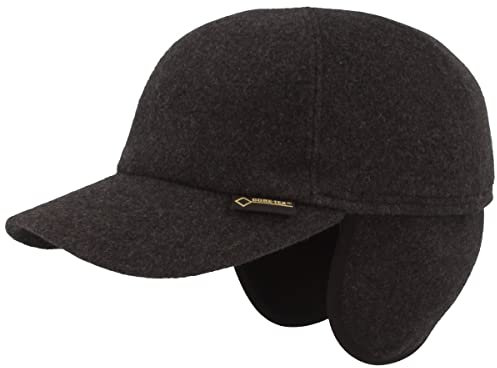 Gottmann Monaco EF Gore-Tex Baseballcap mit Ohrenklappen (Anthrazit (18), 65)