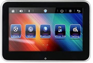 Lettore DVD portatile Monitor for poggiatesta for auto ultrasottile da 10 pollici Lettore MP5 Link Schermo video FM HD 1080P con lettore multimediale USB / SD per Auto ( Color : 8 inch MP5 , Size : 1
