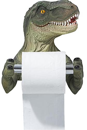 KENANLAN Dinosaurier-Toilettenpapierhalter Schaf - Harz - Neuheit