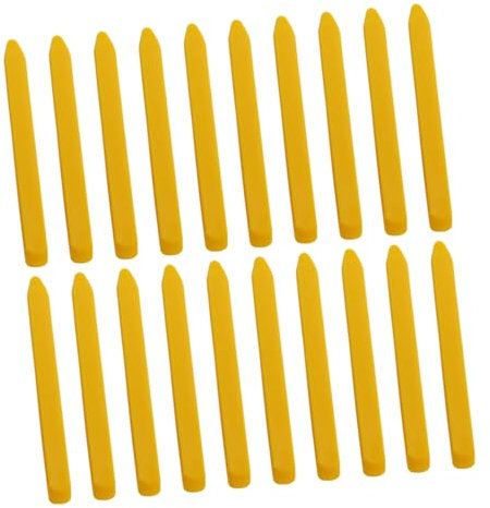 Hemobllo 20pcs Tile Grout Cleaner and Ceramic Joint Scraper Tile Seam Tool for Grout Joint Finishing Hand Tool Smoothing Scraper