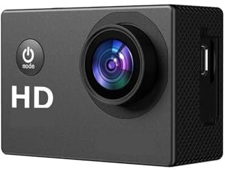 SJ4000 Dual Screen 4K Action Camera 30M Waterproof Anti-Shake HD Sports Video Action Cameras Motorcycle Bicycle Helmet for Vlogging with External Microphone, Remote Cont