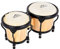 EastRock Bongo-Trommel-Set,4” and 5” für Erwachsene, Anfänger, Profis, stimmbare Holz- und Metalltrommel-Schlaginstrumente mit Stimmschlüssel