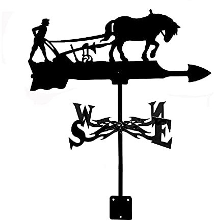 Wetterfahnen, Kreative Sika-Hirsch-Skulpturen, Edelstahl-Wetterfahne, Messwerkzeuge, Wetterhahn Mit Anti-Rost-Beschichtung, Langlebig, Für Den Außenbereich, Gärten, Häuser, Terrassen, Rasenflächen