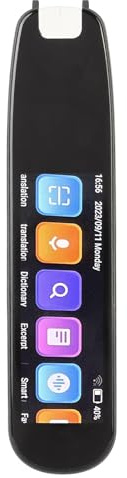 Scan Reader Pen, 131 Languages Scanning Pen Translator, Standalone Reading Pen and Translator, for Meetings Travel Learning
