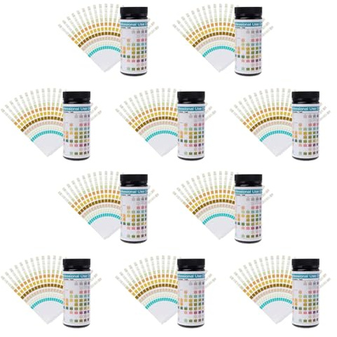 Ronlok 1000 tiras de prueba de orina 10 parámetros