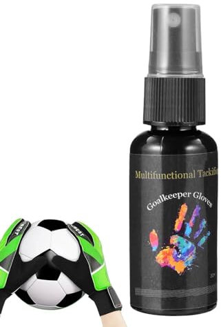 Bbbabeslk de Gardien de But Glu | Spray antidérapant Grip Boost | 30 ML Spray de préhension de Football | Colle pour Gardien de But - Complément pour Gants de Frappe de Baseball