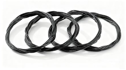 Skosnören för BOA stängning, vridlås, skor – skosnören snabbkoppling, skoband snabbkoppling för BOA stängning, reservdelar, stålrep för vridstängning, skor (140 cm, 4 st)