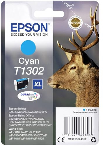 Epson Tinte Tinte Cyan T1302XL (C13T13024012)