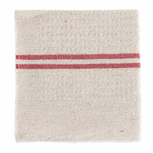 ÉLÉPHANT Maison - Serpillière Tissée Écrue - Fibres Recyclées - Souple, Se Rince et S'essore Très Facilement - Nettoyage en Profondeur