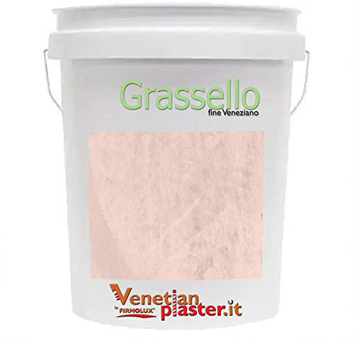 FirmoLux Grassello Authentic Venetian Plaster | Polished Plaster | Made in Italy from Lime & Marble | Popular Colors (20) | Color: SW6876 Comical Coral