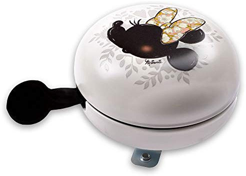 Seven Polska Mädchen Minnie Mouse Ornament Fahrradklingel, Mehrfarbig, Durchmesser 80 mm