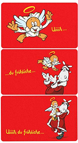 Äffle und Pferdle Vesperbrett 3er-Set Weihnachten