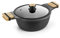 BRA Market Casseruola alta 20 cm, alluminio pressofuso con antiaderente, senza PFOA, adatta a tutti i tipi di cucine inclusa induzione