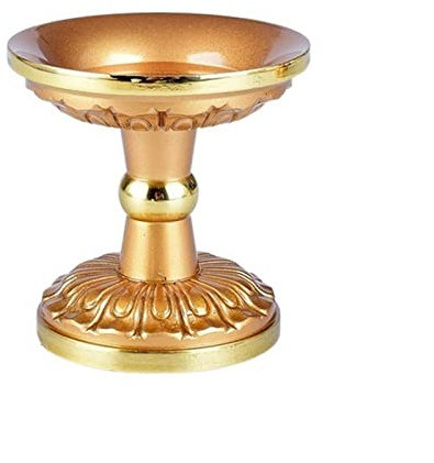 HEXEH Kerzenhalterhalter Vintage Kupfer Kerzenständer Innendekoration Kerzenständer Zen Opfer Kerzenständer Kandelaber (Color : A)