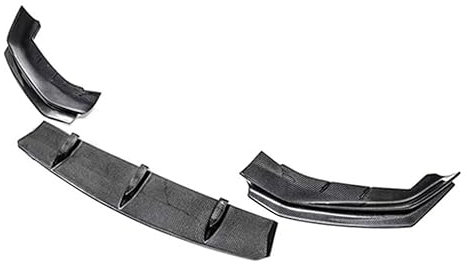 REMAZ Auto Frontspoiler für BMW 5 Series G30 G31 G38 520i 530i 540i M-Sport 2017-2019, Kohlefaser Frontstoßstange Splitter Lip Body Kit Splitter Antikollision Auto Zubehör