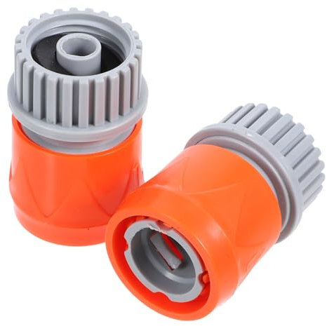 Kisangel Conector De Cepillo De Limpieza De Piscina De 2 Piezas De Color Naranja para Adaptador De Manguera De De Limpiador De Piscina