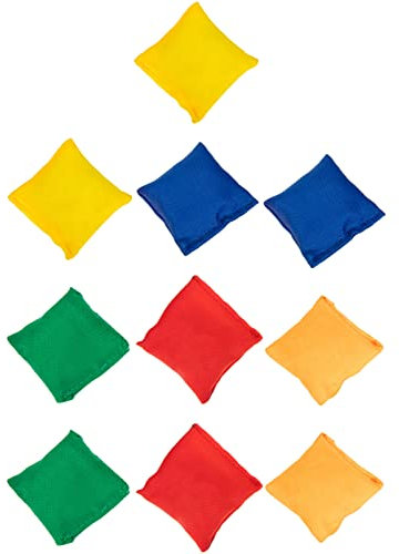 Happyyami 10stücke Weiche Sandsäckchen Für Junge Mädchen Sitzsack Wurfspiel Geschmeidige Sandsäckchen Für Kinderspiel Sitzsack-Spielzeug Sandsack-Spielzeug