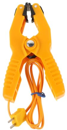 BELLIFFY High Precision Hvac K-type Thermocouple Temperature Clamp for Pipe and Lead Measurement to Accurate Temperature Probe Sensor for Industrial and Hvac Applications