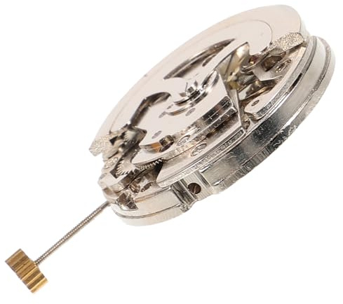 HAMPPLIES Movimiento de Reloj Automático Hueco, Piezas de Movimiento de Pulsera, Accesorio de Cobre para Reparación, Diseño Ligero y Duradero, Uso Profesional para Reparación y Fabricación,