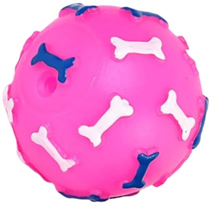 Pipande hundbollar | bentryck valpleksak | utomhus valpleksak boll, för husdjur föräldrar tränare djurälskare lägenhet sovrum vardagsrum arbetsrum kontor park trädgård