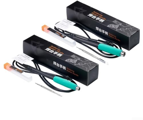 ZAMETTER Station de soudage électrique portable 200 W avec affichage numérique - Contrôle de la température réglable - Outil de soudage en métal et plastique pour réparation électronique - Bleu (B)