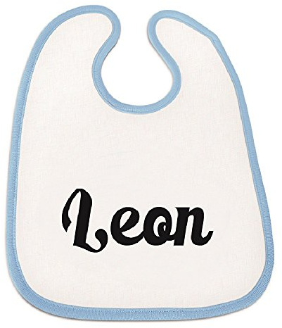 4youDesign Lätzchen mit Namen - Mädchen oder Junge (personalisiert) Geschenkidee Babylatz Geburt Geschenk Taufe Baby Personalisierung