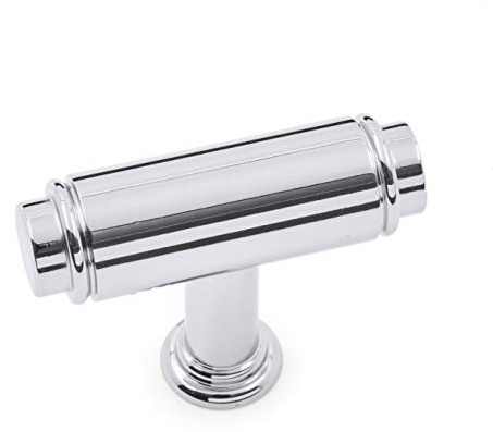 RK International RKI Polished Chrome R.K. International CK 780 PC Large Cylinder Knob