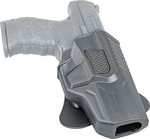 Umarex Paddle Holster für Walther PPQ und P99 | Polymer-Holster mit innen gummiertem Paddle für festen Sitz am Gürtel