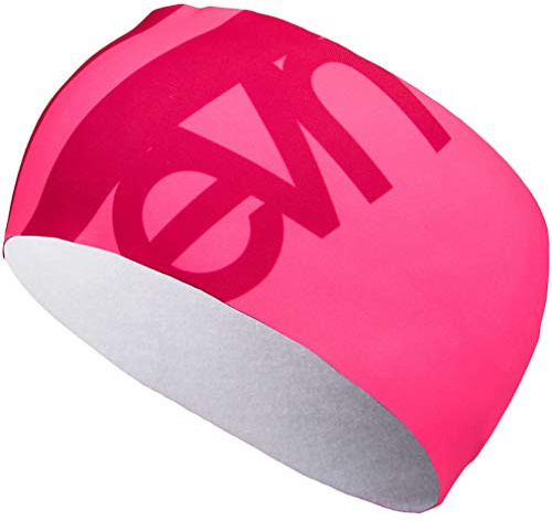 Eleven Sportswear Sport Stirnbänder für Laufen, Radfahren, Wandern, Fitness, Yoga, Crossfit, Langlaufski und Draußen | HB Dolomiti Retro | Damen, Herren und Kinder (Stars Rosa)