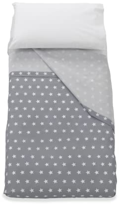 Italbaby Juego de 3 sábanas de contón para Cochecito Starlette Gris