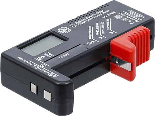 BGS Diy 63503 | Tester per batteria digitale | 1,5 V / 9 V