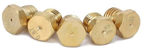 BAAQII 5PCS Brenner Gas Erdgas Kochfeld LPG Umrüstsatz Düsen Injektoren Set