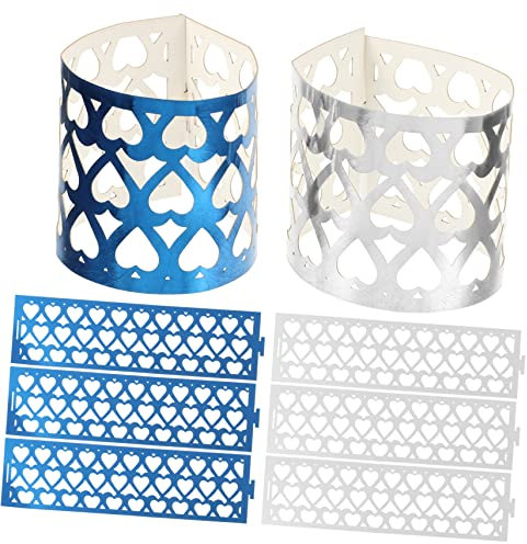 HOLIDYOYO 50pcs Serviettenringe Dekorative Serviettenschnallen Papier Made Chic Serviettenzubehör