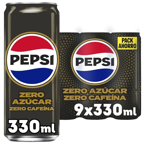 Pepsi Zero s/Caf 330ml - MPK9 Lata + Lay'S Patatas Fritas Al Punto de Sal, 150g