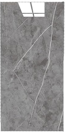 Carreaux de marbre à décoller et à coller, panneau mural autocollant en vinyle, facile à installer et amovible, pour décoration de salle de bain et cuisine