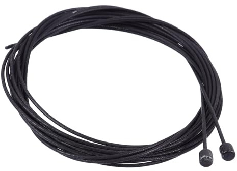 POPETPOP Lot De 2 Câbles De Changement De Vitesse Vélo 1,6 m Câble Vélo VTT Solide Compatible Levier Dérailleur Usage Réparation Et Remplacement De Pièces