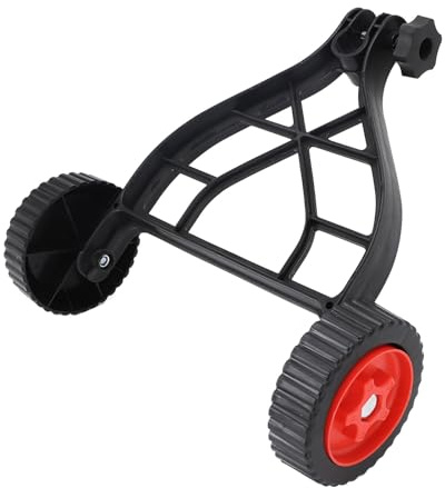 Fdit Roues de Support de Tondeuse à Gazon à Haute efficacité, Support Stable en Matériau ABS de qualité Supérieure, Adaptées à Diverses Tâches de Jardinage, Réglage Facile de la Tension
