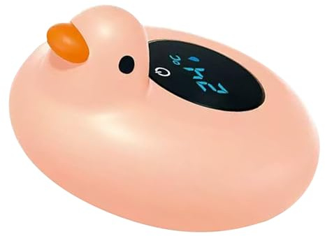 Termometro per Acqua del Bagnetto dei Bambini,Termometro da Bagno Elettronico Galleggiante con Rilevazione Sicura - da Bagno con Design Animali - per Doccia Piscina Neogenitori Mamma Bambin