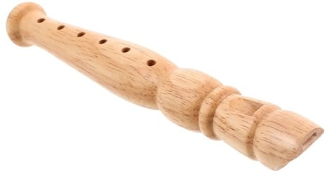 Sopranblockflöjt sex-håls blockflöjt av trä, musikinstrument, slätt grepp, klart ljud
