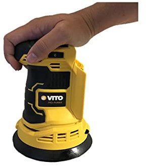 VITO - Ponceuse sans fil Excentrique Orbitale 125mm 20V Sans batterie ni chargeur LI