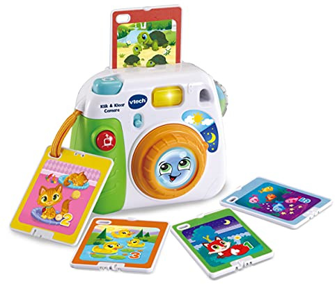 VTech - Baby Click & Camera Ready - Educational Baby Toys - for Boys and Girls - 1 to 3 Years Old - Dutch Version