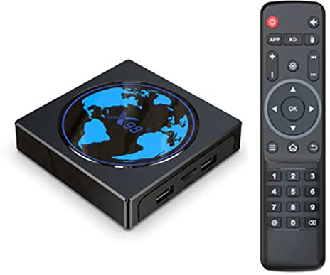 X98 mini Amlogic S905W2 TV Box Android 11 4 GB RAM 32 ROM soporte AV1 WiFi BT4.2 4 K HDR caja con teclado i8