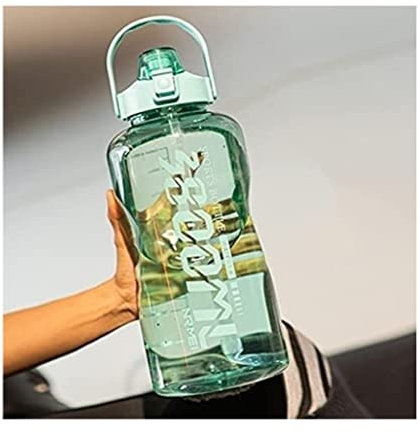 Wasserflaschen Trinkflasche Sportflasche Wasserflasche Mit Großem Fassungsvermögen, 1,5 L, 2,0 L, 3,8 L, Mit Griff, Outdoor, Fitnessstudio, Flaschen, Fitness, Sport, BPA-frei, Niedlicher Krug, Durchsi