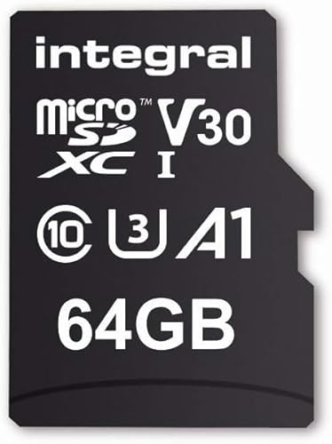 64GB Micro SD Memory Card for Samsung Galaxy A12, A21s, A42, A22, A51, A71, A02s, A52 Phone Class 10 UHS-1 U3 + Digi Wipe Cleaning Cloth